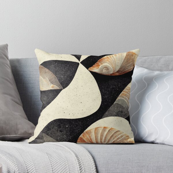 Item preview, Abstract Geometric Seashells #1 designed and sold by chika-gallery.