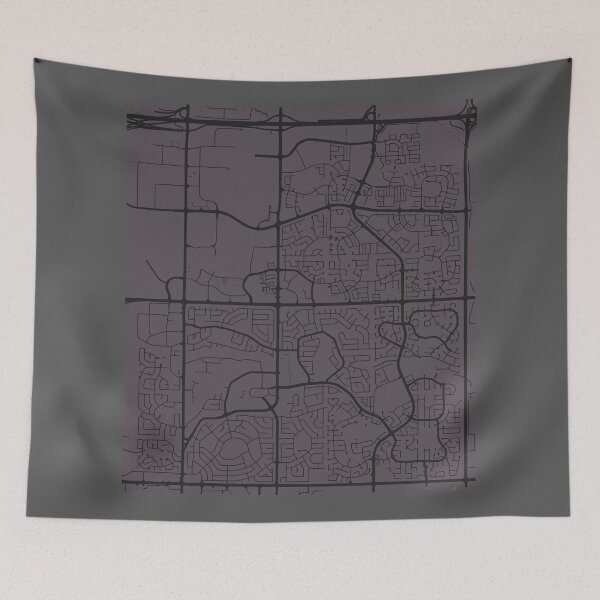 Item preview, Sherwood Park Map designed and sold by kennedywesley.