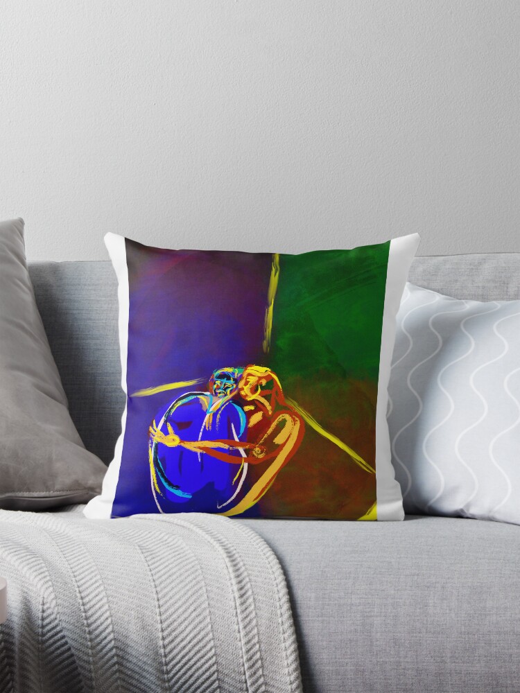 Aperçu 1 sur 4. Coussin avec l'œuvre Offre créée et vendue par Maxlings.
