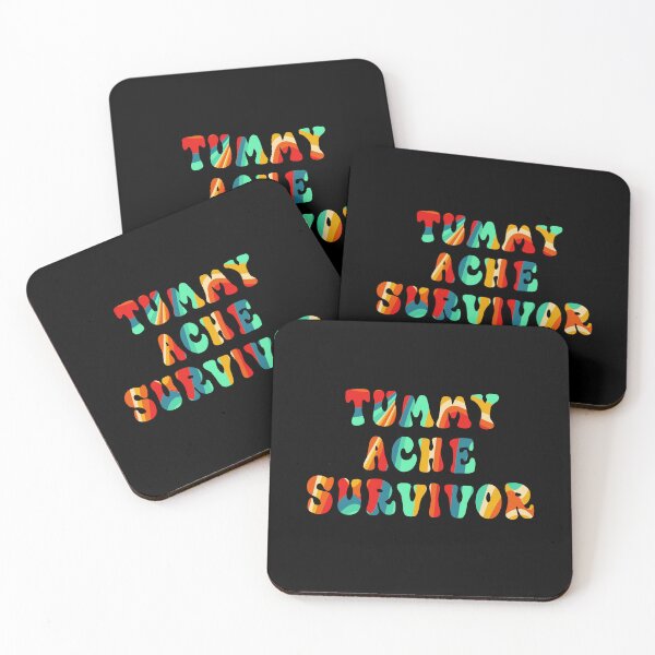 Item preview, Vintage Tummy Ache Survivor Stomachache IBS Groovy Retro designed and sold by elwandacunniff.