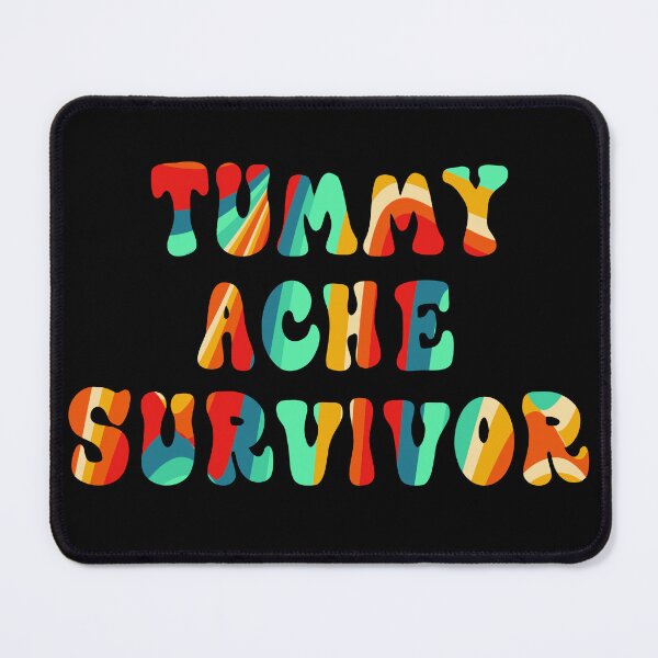 Item preview, Vintage Tummy Ache Survivor Stomachache IBS Groovy Retro designed and sold by elwandacunniff.
