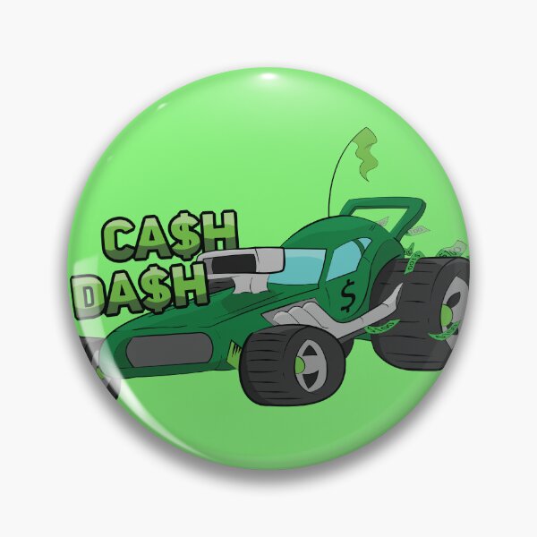 Item preview, "Cash Dash" Green Dune Buggy Cartoon Truck designed and sold by ETVdesign.