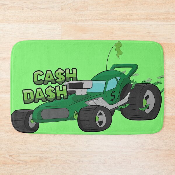 Item preview, "Cash Dash" Green Dune Buggy Cartoon Truck designed and sold by ETVdesign.