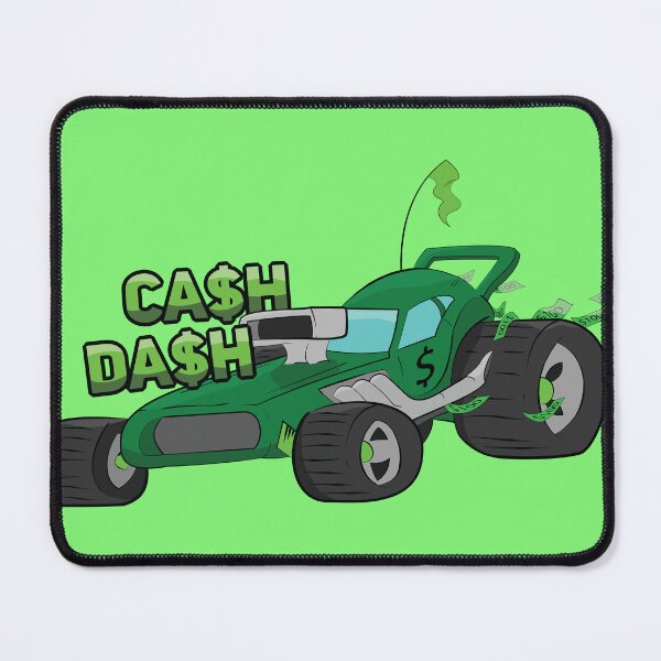 Item preview, "Cash Dash" Green Dune Buggy Cartoon Truck designed and sold by ETVdesign.