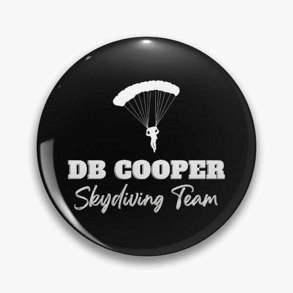 Item preview, DB Cooper Skydiving Team designed and sold by Prahaano Designs.