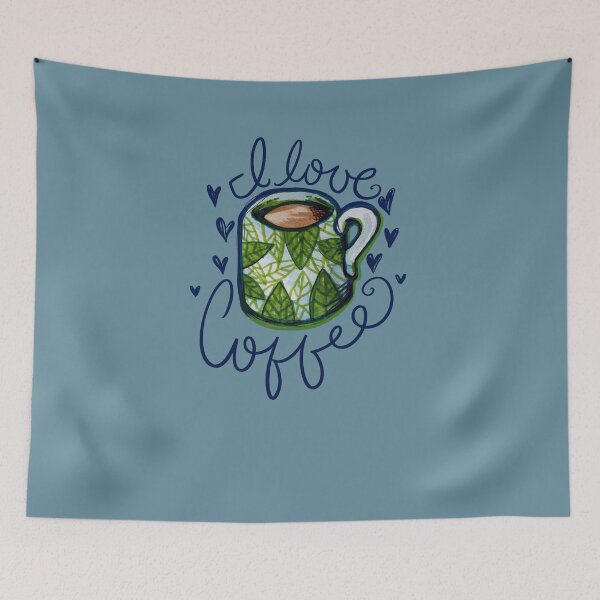 Item preview, I Love Coffee designed and sold by FrictionMaxxing.
