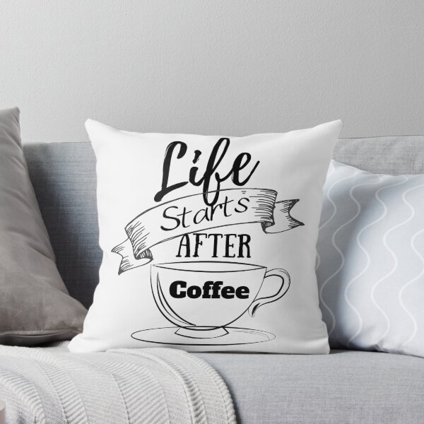 Item preview, Life Starts After Coffee designed and sold by Elvira Hyvönen.