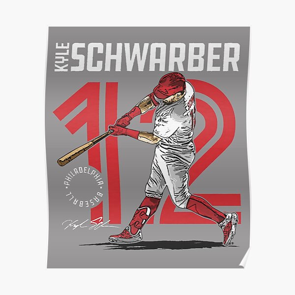  OKSEAS Kyle Schwarber Basebal Sports Star Art Poster