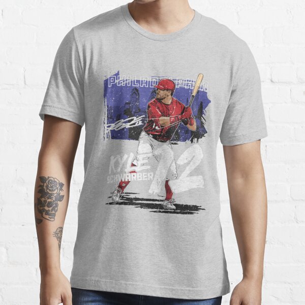 Nike / Men's Philadelphia Phillies Kyle Schwarber #12 Blue T-Shirt