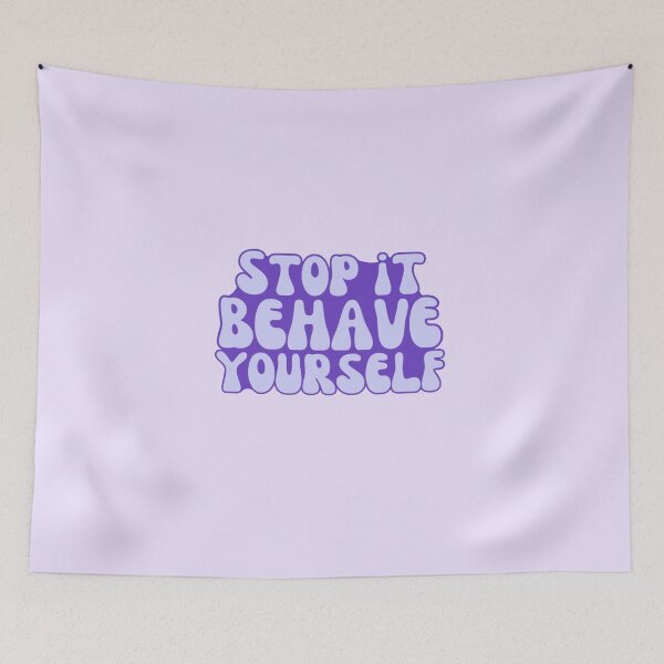 Item preview, Stop it behave| Jamie Campbell Bower  designed and sold by Lavannya.