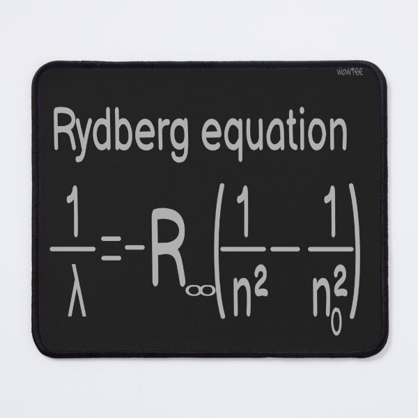 Item preview, Rydberg equation designed and sold by wowitsmytshirt.