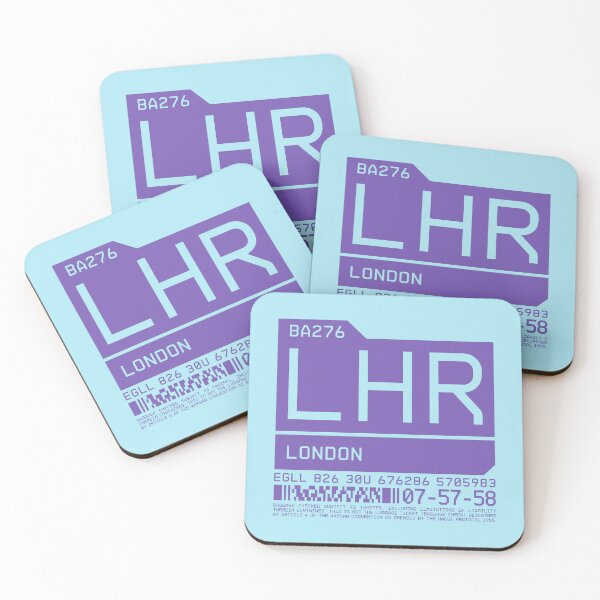 Item preview, Luggage Tag C - LHR London England UK designed and sold by VoodooCircus.