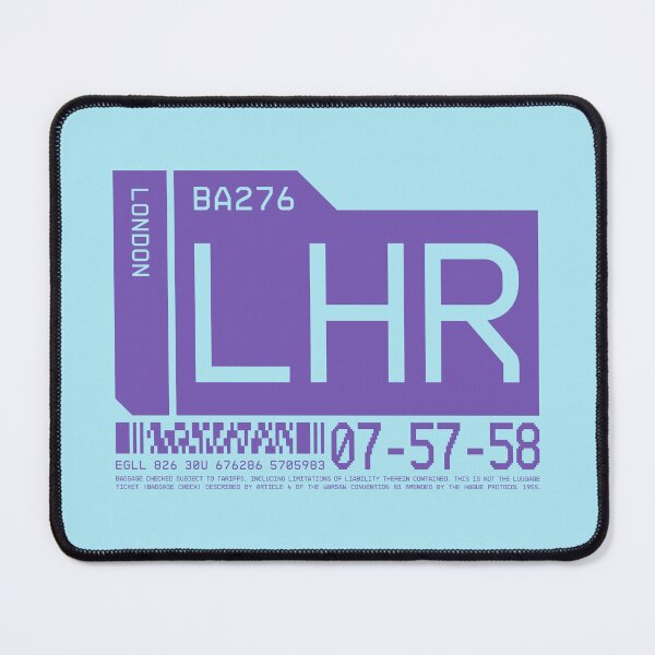 Item preview, Luggage Tag C - LHR London England UK designed and sold by VoodooCircus.