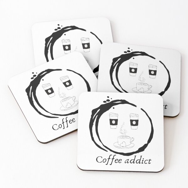 Item preview, Coffee Addict designed and sold by Elvira Hyvönen.