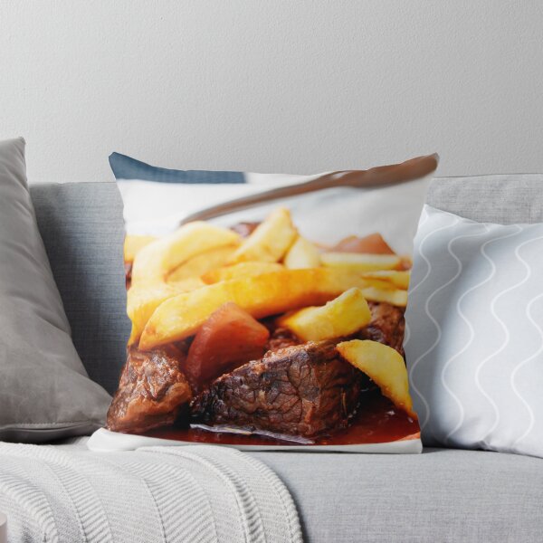 Item preview, Pieces of stewed beef with fried potatoes designed and sold by EG Creativity Art.