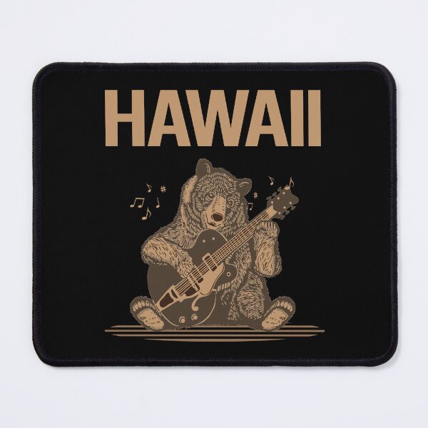 Item preview, Bear With Guitar Hawaii designed and sold by hurseslossb.