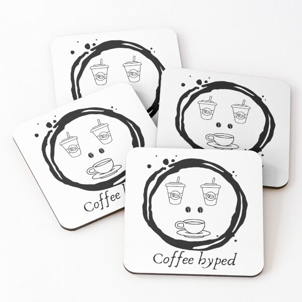 Item preview, Coffee Hyped designed and sold by Elvira Hyvönen.