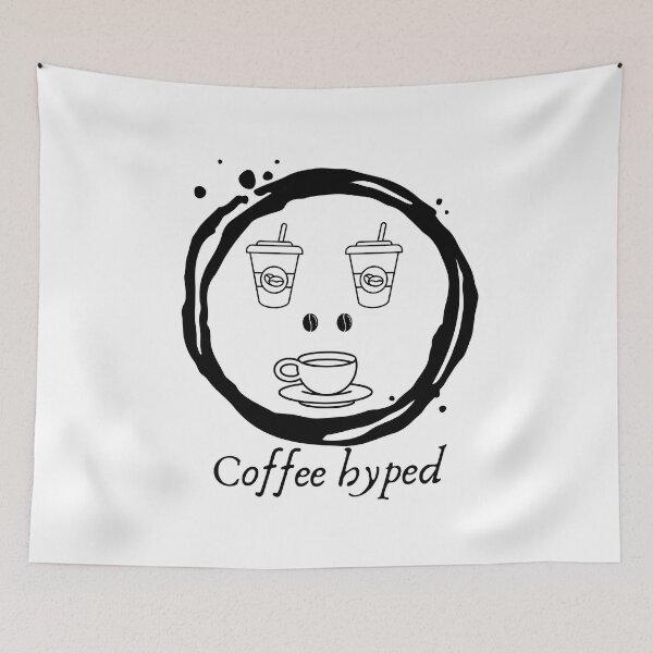 Item preview, Coffee Hyped designed and sold by Elvira Hyvönen.