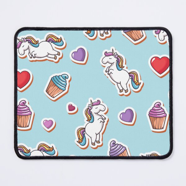 Item preview, unicorn pattern designed and sold by Soofingscapes.