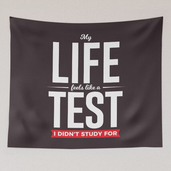 Item preview, My Life Feels Like A Test I Didn't Study For designed and sold by Articulate.