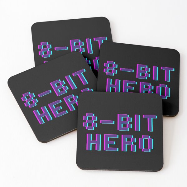 Item preview, 8-BIT HERO- for retro video game lovers designed and sold by DesignsByDaddy.