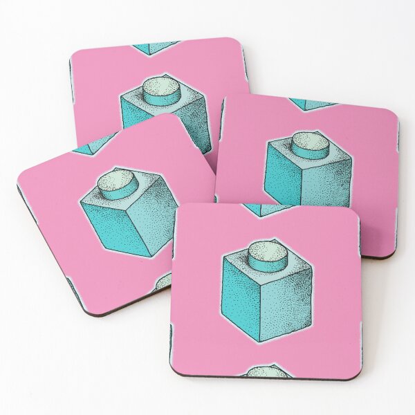 Item preview, Building blocks that lock - Blue & Pink designed and sold by AbrahamicDesign.