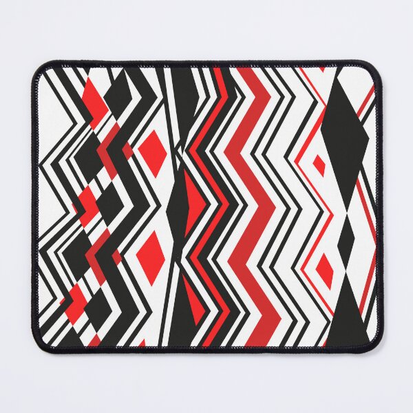 Item preview, Modern Abstract Ukrainian Ornament • Black and red designed and sold by boozkova-vorona.