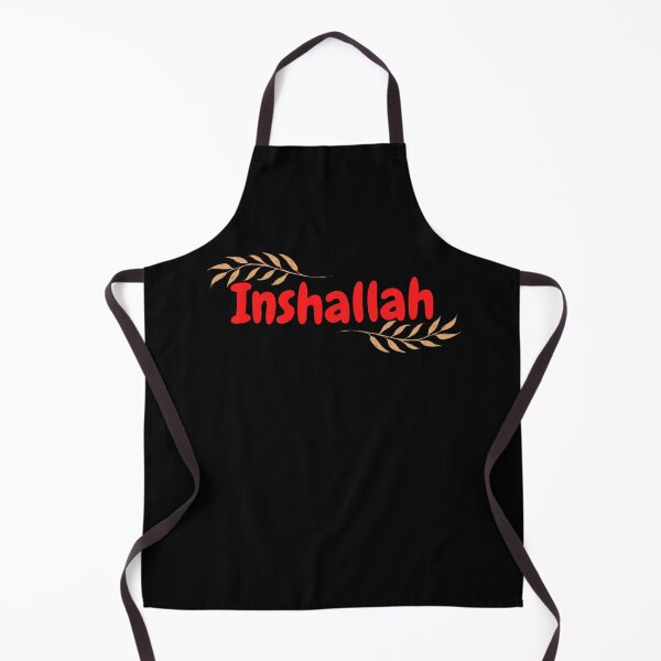 Item preview, Inshallah, If Allah Wills - Islamic, Cute, bubble font, green, leaves designed and sold by SemDesigns1.