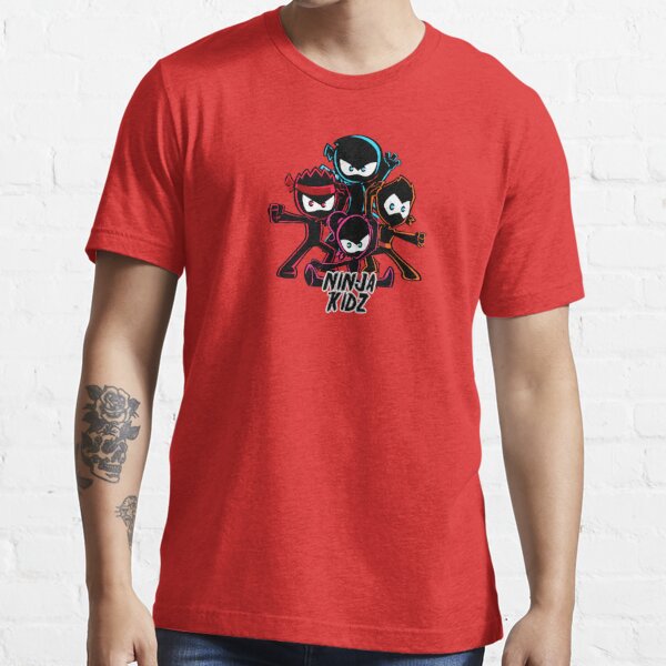 ninja-kids-merch-ninja-kidz-spark  Essential T-Shirt for Sale by  KitsuneAMG