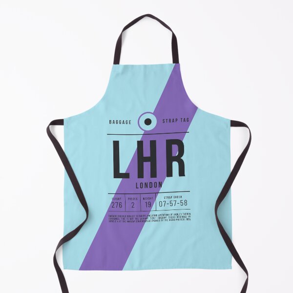 Item preview, Baggage Tag E - LHR London England UK designed and sold by VoodooCircus.