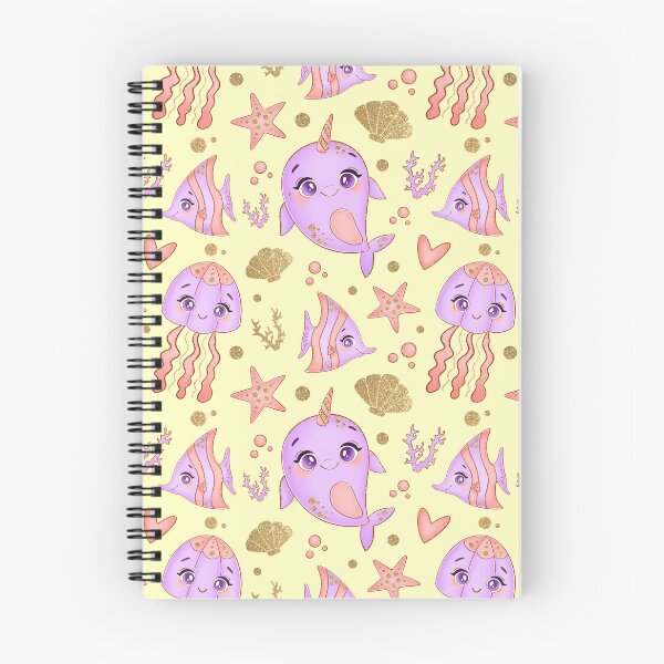 Item preview, Narwhal pattern designed and sold by Soofingscapes.