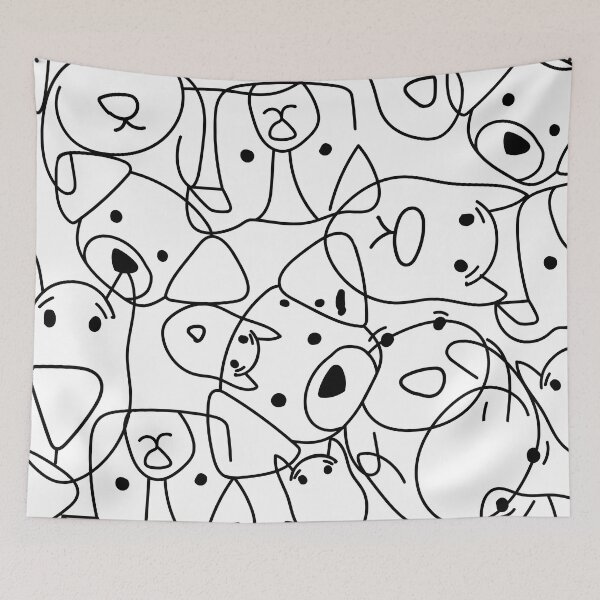 Item preview, Dogs outline  designed and sold by The boys.