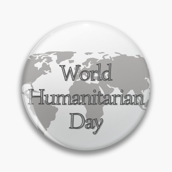 Item preview, World Humanitarian Day, human, humanitarian day designed and sold by HdanRDesign.