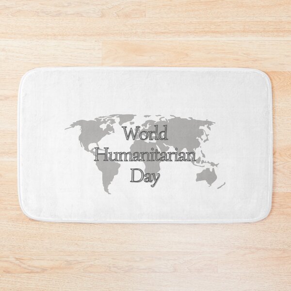 Item preview, World Humanitarian Day, human, humanitarian day designed and sold by HdanRDesign.
