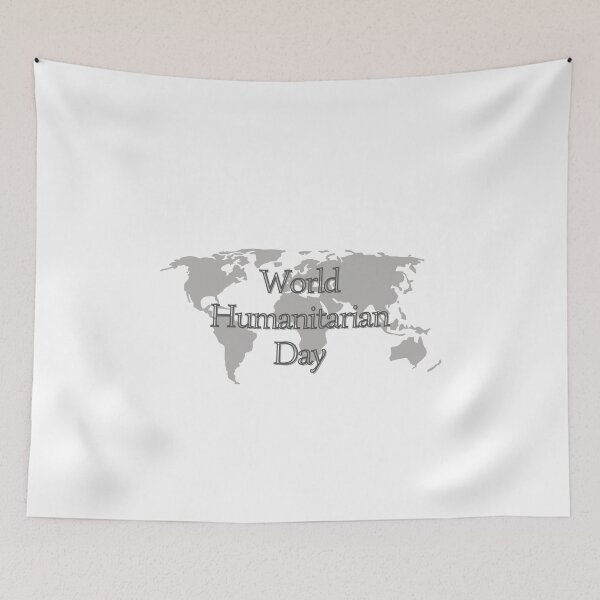Item preview, World Humanitarian Day, human, humanitarian day designed and sold by HdanRDesign.