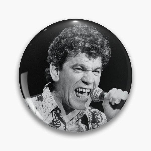 Item preview, Dan McCafferty - Nazareth - BW Photograph designed and sold by ConcertImages.