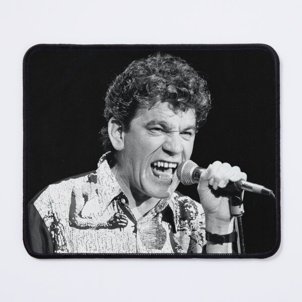 Item preview, Dan McCafferty - Nazareth - BW Photograph designed and sold by ConcertImages.