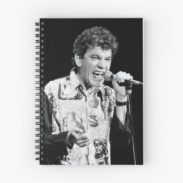 Item preview, Dan McCafferty - Nazareth - BW Photograph designed and sold by ConcertImages.