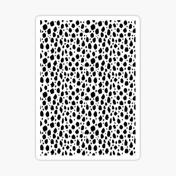 Dalmatian Pattern spots Sticker