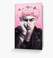 Flower crown Ronan Greeting Card
