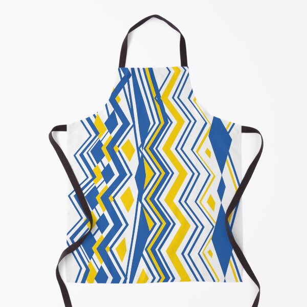 Item preview, Modern Abstract Ukrainian Ornament • Blue yellow designed and sold by boozkova-vorona.