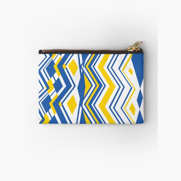 Item preview, Modern Abstract Ukrainian Ornament • Blue yellow designed and sold by boozkova-vorona.