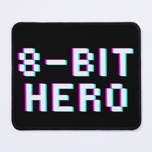 Item preview, 8-BIT HERO- for retro video game lovers designed and sold by DesignsByDaddy.