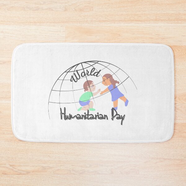 Item preview, World Humanitarian Day, human, humanitarian day designed and sold by HdanRDesign.