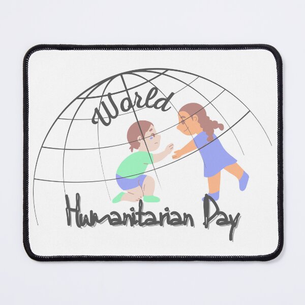 Item preview, World Humanitarian Day, human, humanitarian day designed and sold by HdanRDesign.