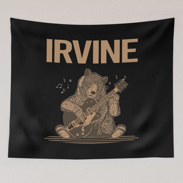 Item preview, Bear With Guitar Irvine designed and sold by hurseslossb.