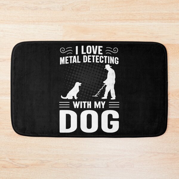 Item preview, Detección de metales vintage con detector de perros designed and sold by haselshirt.