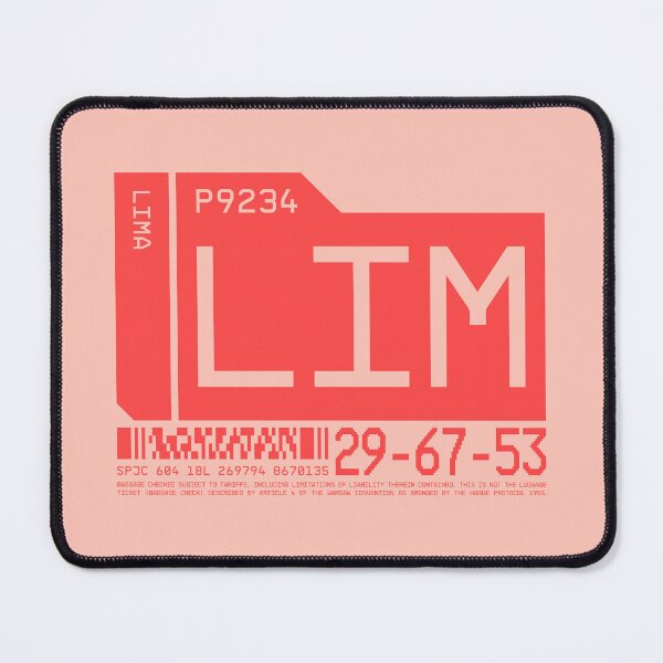Item preview, Luggage Tag C - LIM Lima Peru designed and sold by VoodooCircus.