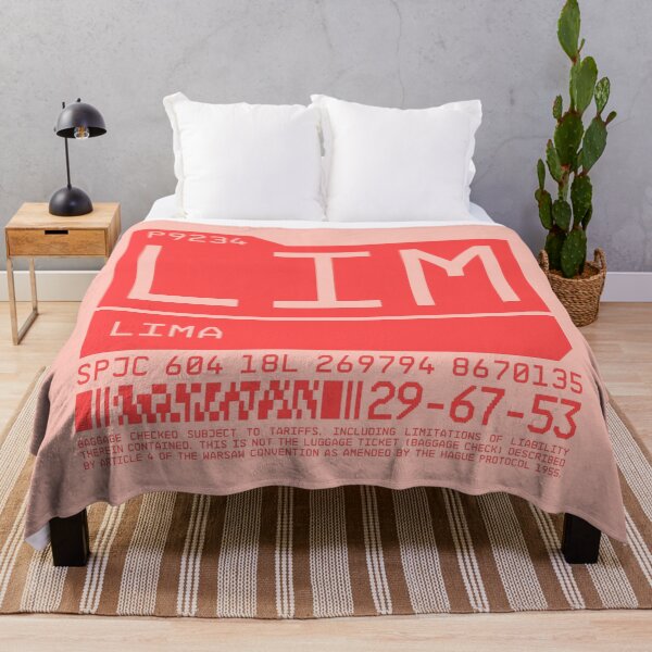 Item preview, Luggage Tag C - LIM Lima Peru designed and sold by VoodooCircus.