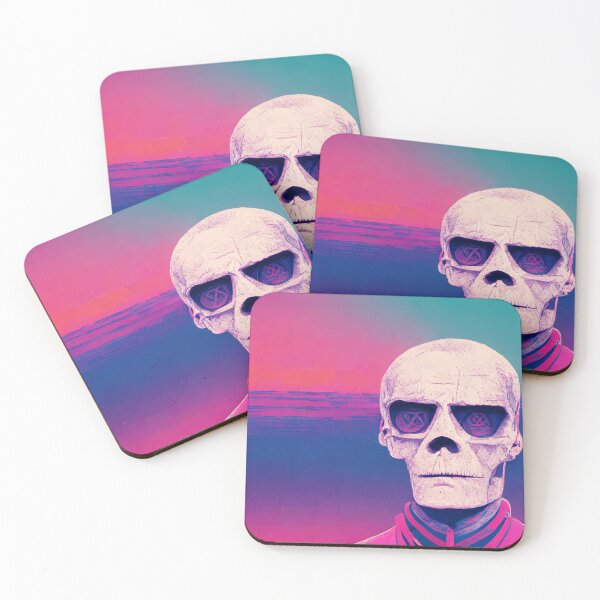 Item preview, Vaporwave Skeleton designed and sold by SickStreetwear.